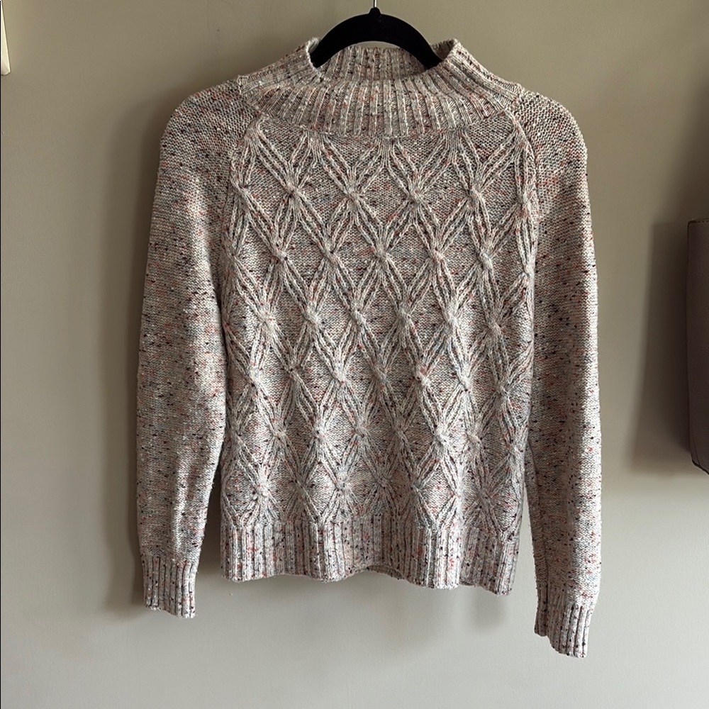 Loft cable sweater